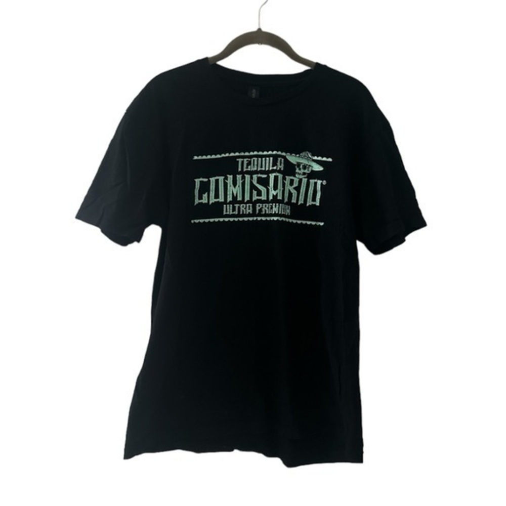 Black Gildan Tequila Comisario Large Tee